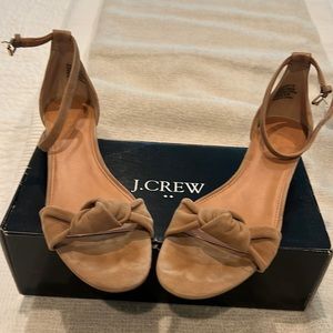 JCrew ankle strap sandals